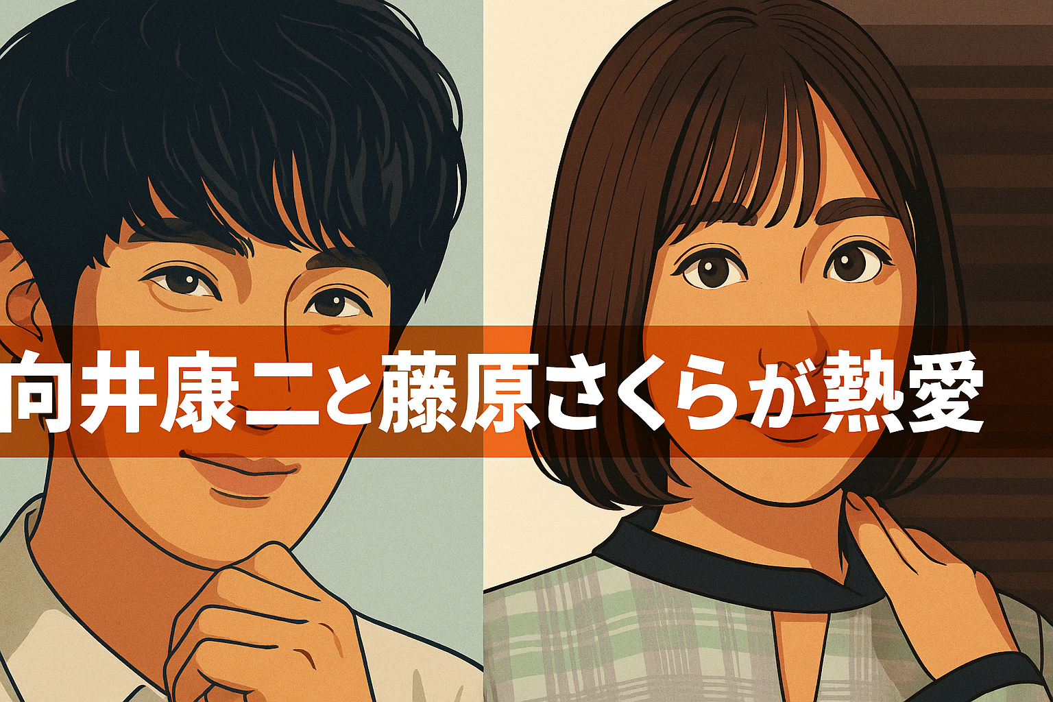 向井康二と藤原さくらの熱愛は本当か？写真や匂わせを徹底検証