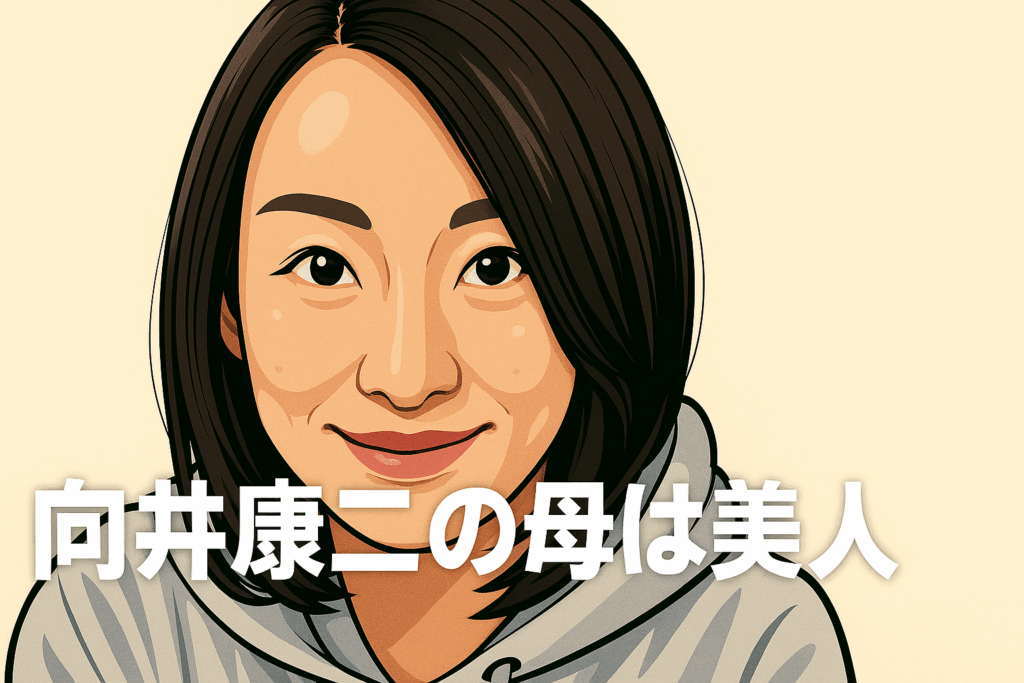 向井康二の母が美人との声多数!母の写真やプロフィールも紹介