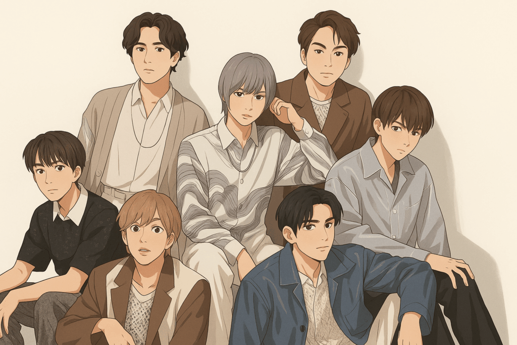 imp兄弟の構成を年齢差も含めて紹介